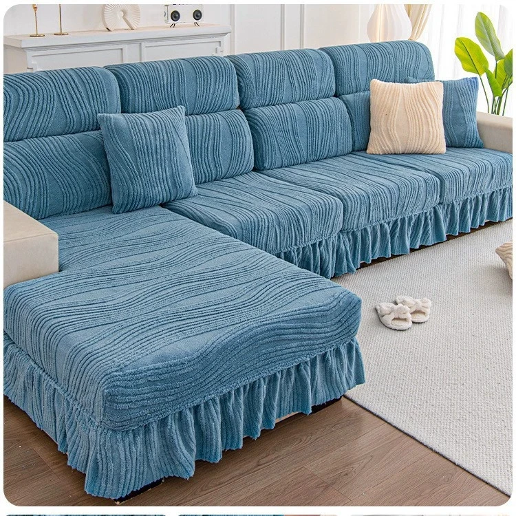 Jacquard Velvet Sofa Cushion Combination Set